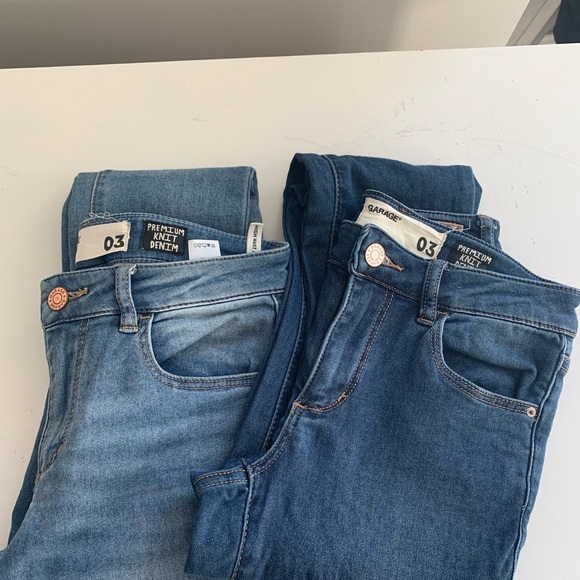 Garage Skinny Jeans x 2 - Picture 3 of 7